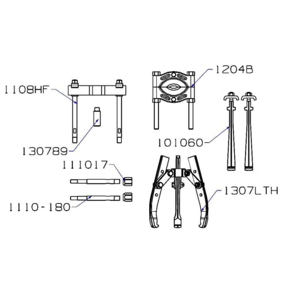 CONJUNTO HIDRÁULICO PARTE MECÁNICA FORZA SERIE C1008