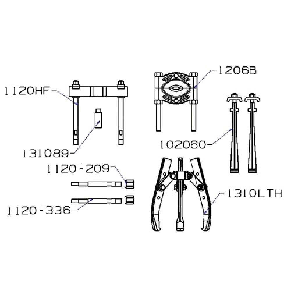 CONJUNTO HIDRÁULICO PARTE MECÁNICA FORZA SERIE C1008