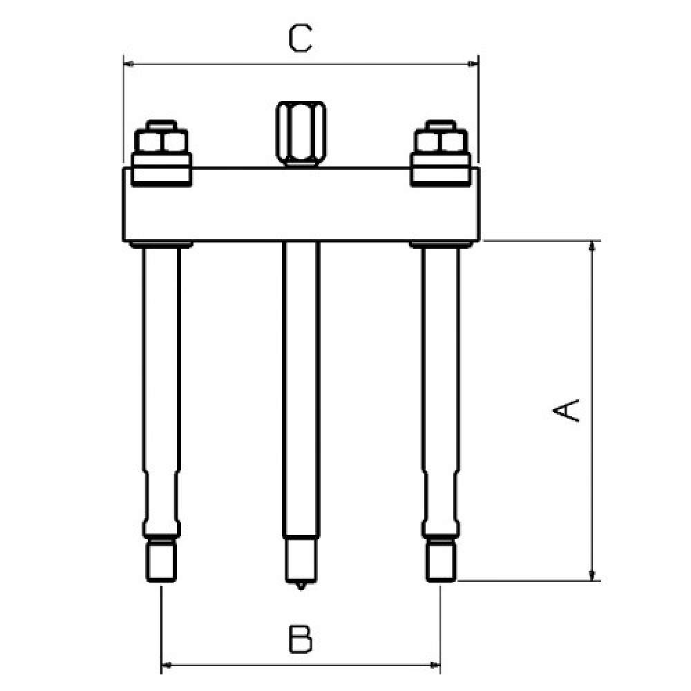 EXTRACTOR FORZA SERIE 1100S DE 2 ALARGADERAS