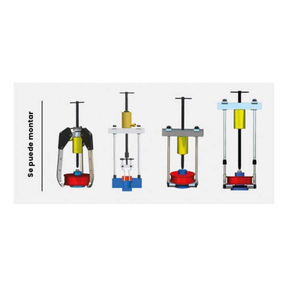 CONJUNTO EXTRACTOR HIDRÁULICO COMPLETO FORZA SERIE CPA