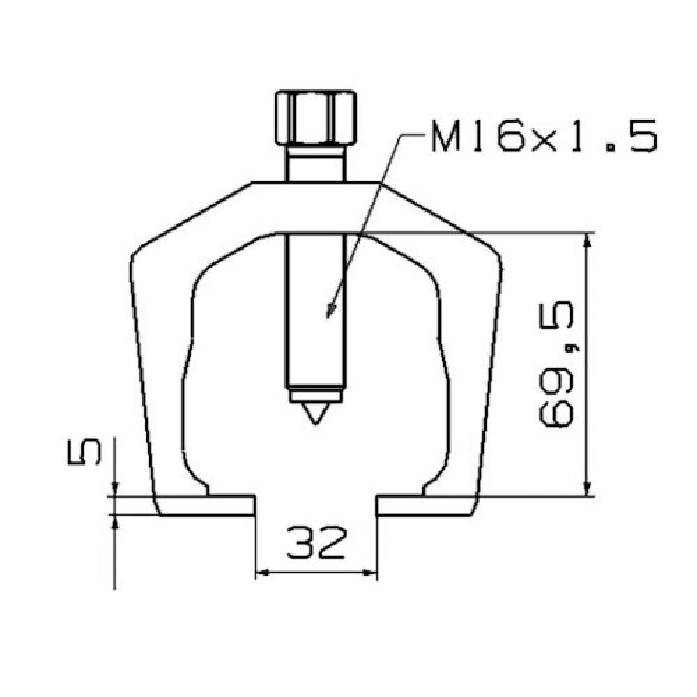 EXTRACTOR DE RÓTULA FORZA PARA OPEL