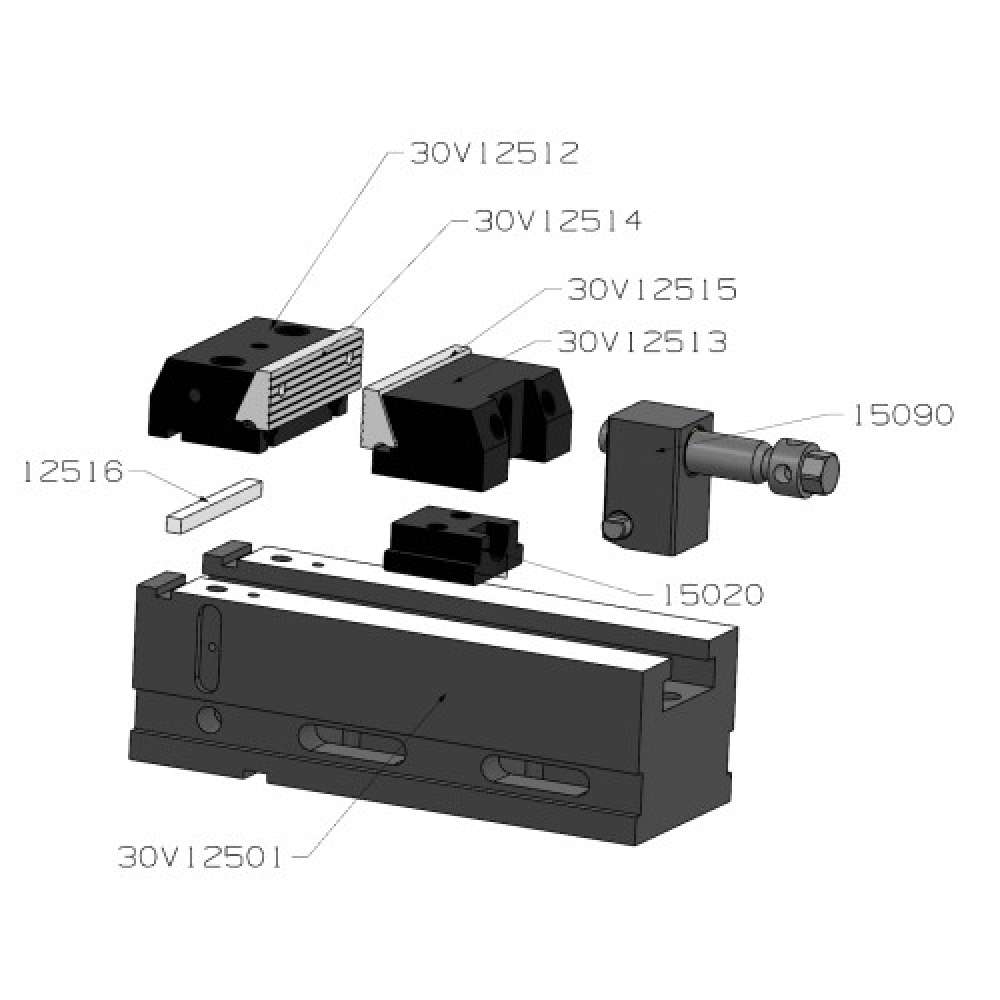 MACHINE VICES TO SQUARE