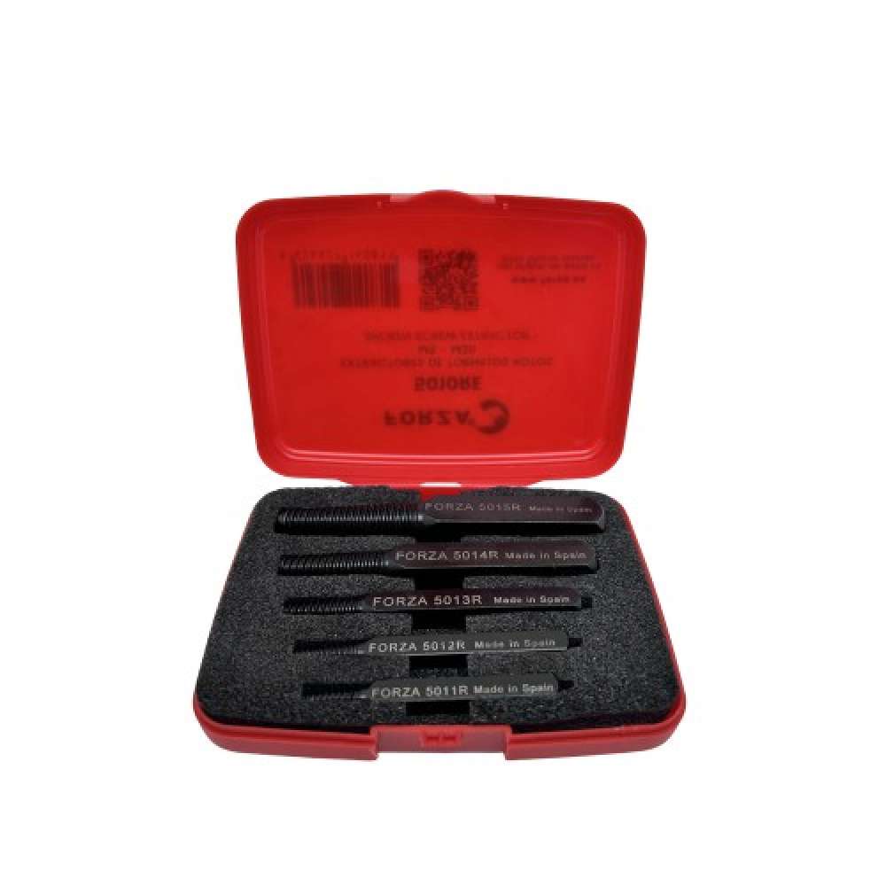 Juego De 10 Extractores De Tornillos - Para Quitar Tornillos Rotos O Agarrotados, De M3 A M18, Con Caja