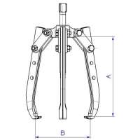 EXTRACTOR FORZA SERIE 7300T MECÁNICO DE 3 PATAS