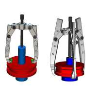 EXTRACTOR FORZA SERIE 7300 MECÁNICO DE 2 PATAS