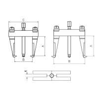 EXTRACTOR FORZA SERIE 1000 DE 2 PATAS