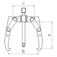 EXTRACTOR FORZA SERIE 1300 MECÁNICO DE 2 PATAS