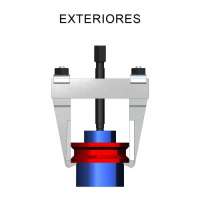 EXTRACTOR FORZA SERIE 1000HX DE 2 PATAS CON HUSILLO HEXAGONAL