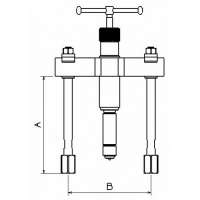 EXTRACTOR HIDRÁULICO FORZA CON ALARGADERAS SERIE 1108H