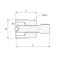EXTRACTOR FORZA DE PLATOS MAGNÉTICOS PARA ROSCA INTERIOR PARA MOTO
