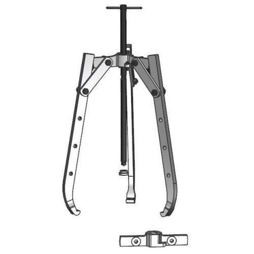 CONJUNTO HIDRÁULICO DE PATAS OSCILANTES PARTE MECÁNICA FORZA SERIE 1300THXO