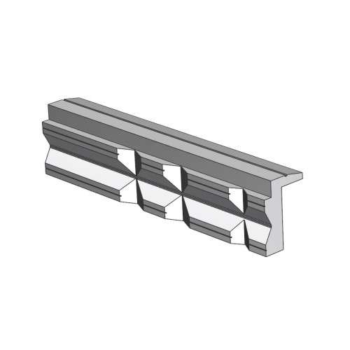 BOCA DE ALUMINIO EN V FORZA PARA TORNILLO DE BANCO