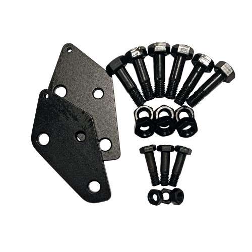 JUEGO DE 2 BRIDAS Y TORNILLOS