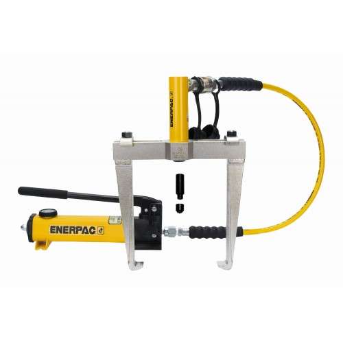 CONJUNTO EXTRACTOR HIDRÁULICO DE CILINDRO MACIZO COMPLETO FORZA SERIE 3000HF DOS PATAS