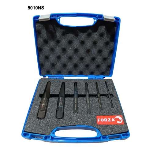JUEGO EXTRACTORES TORNILLOS ROTOS FORZA DE MACHOS DE PERFIL CUADRADO SERIE 5010NS