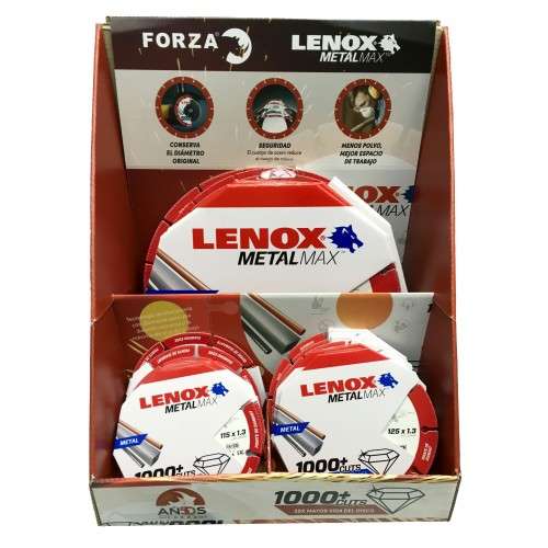 EXPOSITOR DE DISCOS DE CORTE LENOX