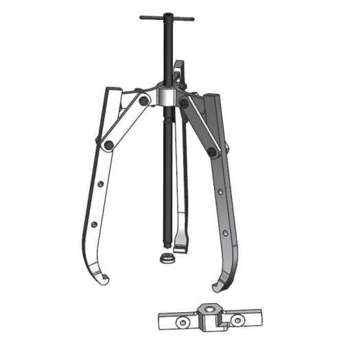 CONJUNTO HIDRÁULICO DE PATAS OSCILANTES PARTE MECÁNICA FORZA SERIE 1300THCO