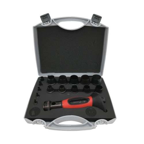 JUEGO DE SACABOCADOS INTERCAMBIABLES FORZA DE 3 A 30MM