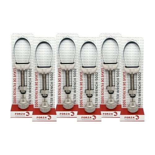 PACK DE 6 CLÉS POUR FILTRES À HUILE À SANGLE FORZA