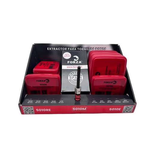 FORZA BROKEN SCREWS EXTRACTORS EXHIBITOR 50100M